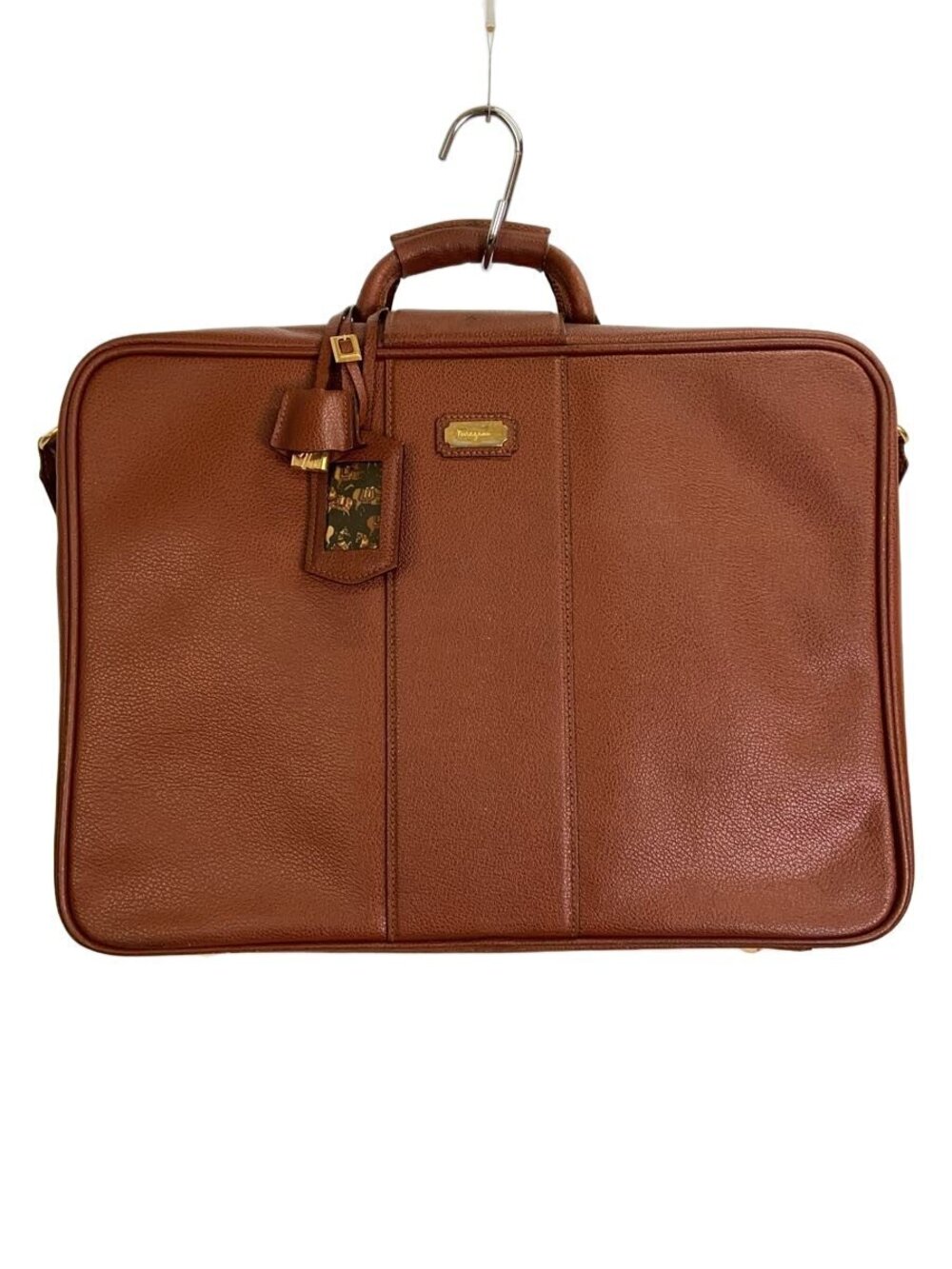 Salvatore Ferragamo Boston Bag Leather Brown